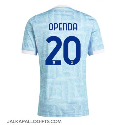 Juventus Lois Openda #20 Vieraspaita 2025-26 Lyhythihainen Juventus Lois Openda #20 Vieraspaita 2025-26 Lyhythihainen